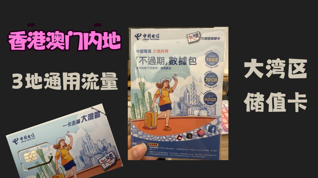 三地通用流量卡带香港号码